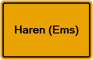 Grundbuchauszug Haren (Ems)